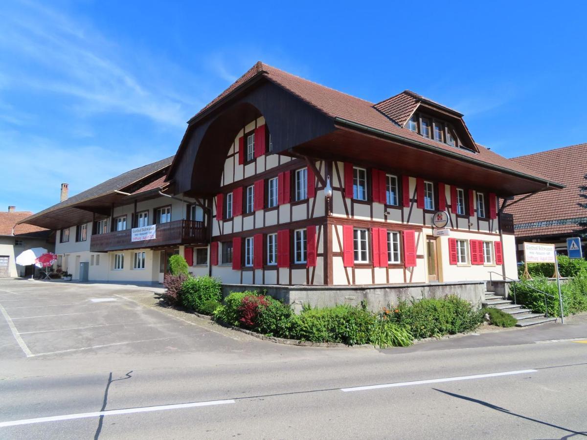 Gasthof Schwanen Radelfingen Exterior foto
